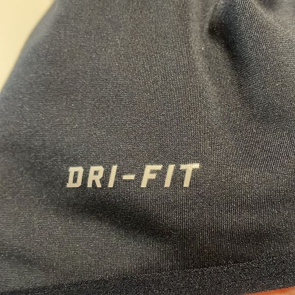 Nike- Dri-Fit Quarter Zip Breast Zip Pocket Lightweight Navy Blue Pullover- XL - Picture 6 of 9